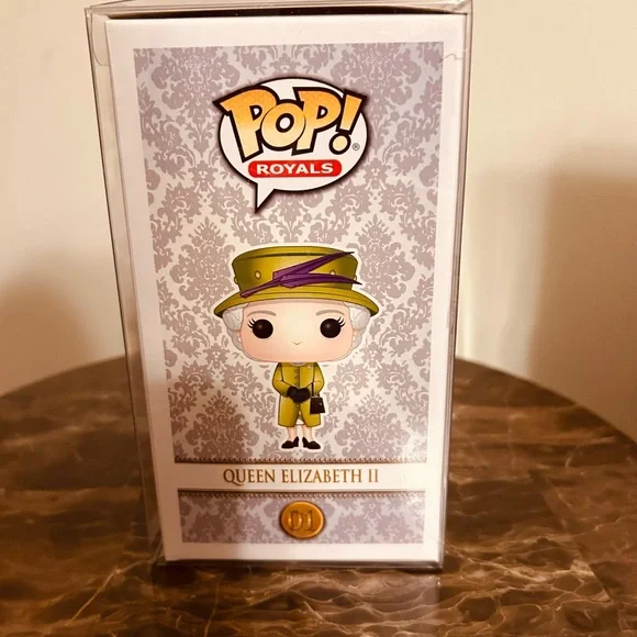 Funko Pop! Royals Queen Elizabeth II #01 Vinyl Figure Pop! Vinyl Theme - Picture 4 of 6